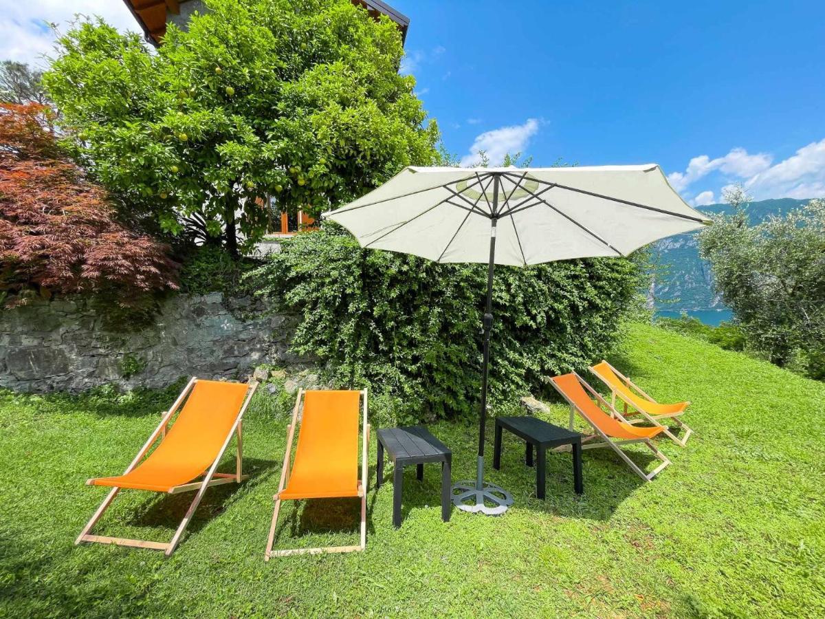 Appartamento Tivano Balcone Con Vista Lago ベッラージョ エクステリア 写真