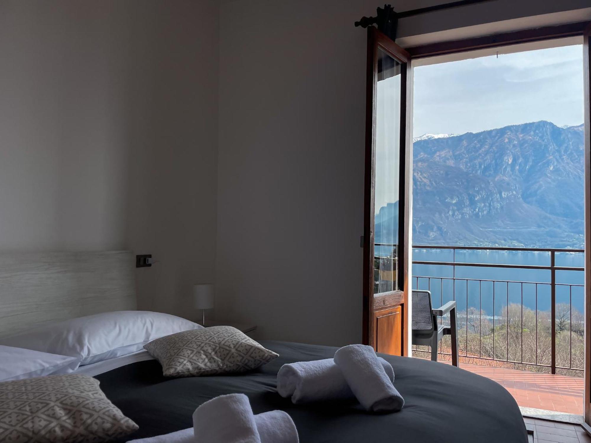 Appartamento Tivano Balcone Con Vista Lago ベッラージョ エクステリア 写真