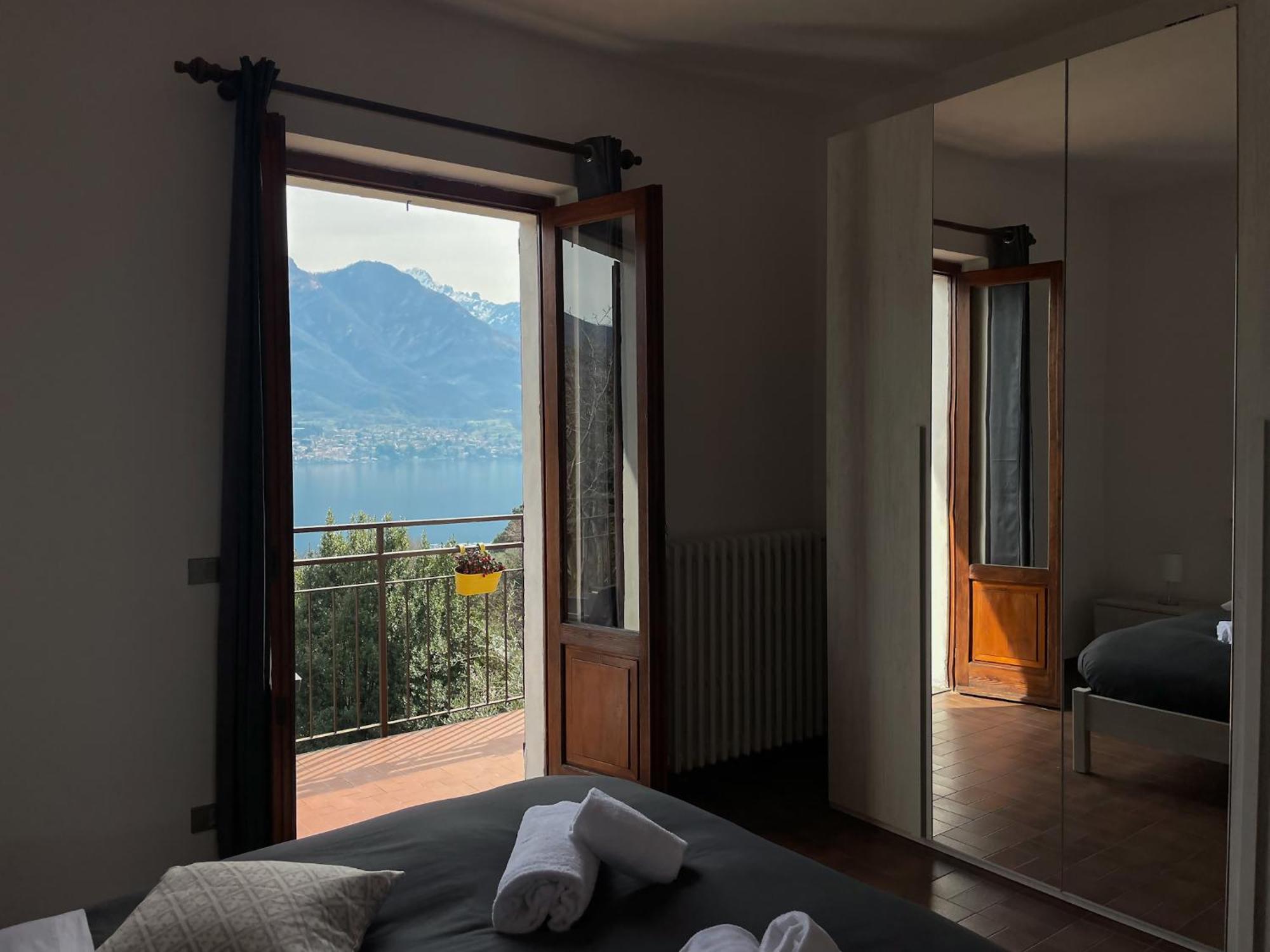 Appartamento Tivano Balcone Con Vista Lago ベッラージョ エクステリア 写真